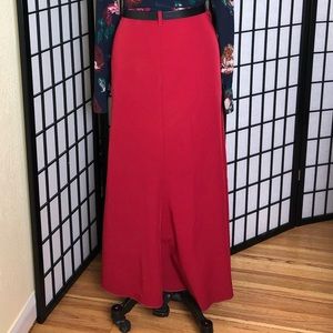 Long hand made skirt